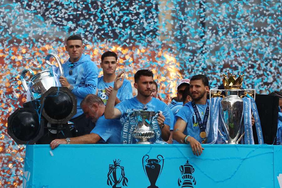 City could become the first team to win four straight English league titles