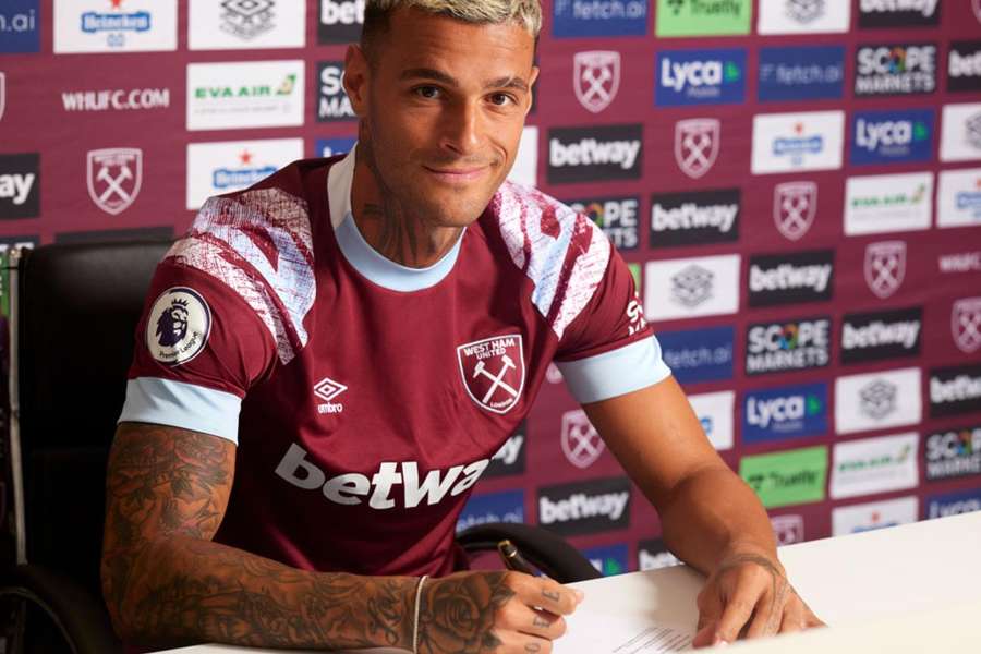 Gianluca Scamacca is West Ham's fourth summer signing