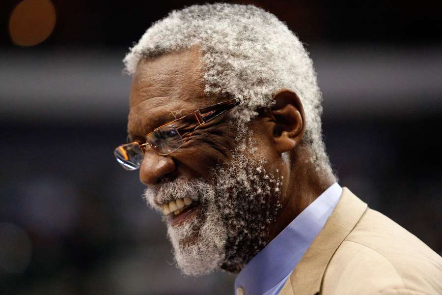 Bill Russell odehrál v NBA 13 sezon a jedenáctkrát ji vyhrál.