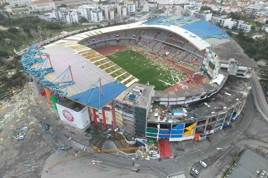 O estádio da UD Leiria O estádio da UD Leiria