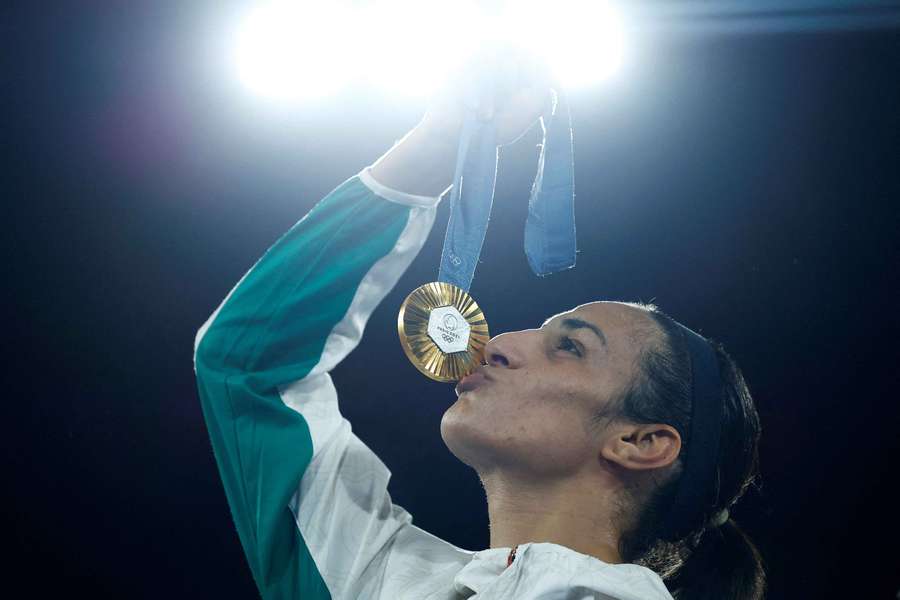 Khelif is the first Algerian woman to earn an Olympic boxing title