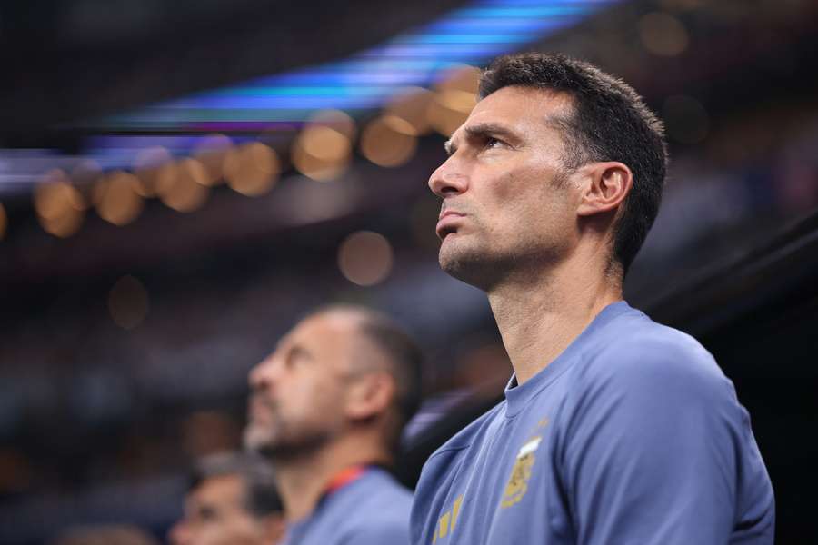 Scaloni está em mais uma final de Copa do Mundo Scaloni está em mais uma final de Copa do Mundo
