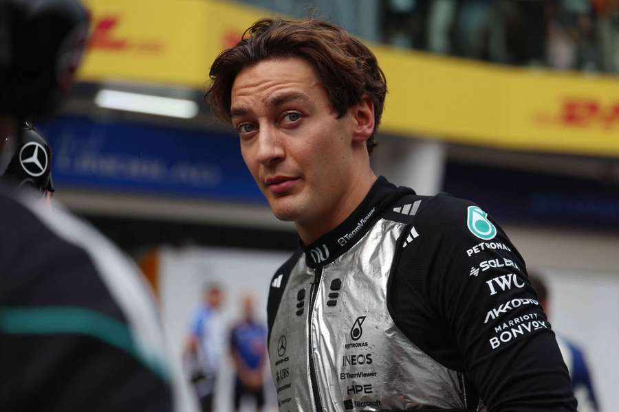 Russell à Sepang.