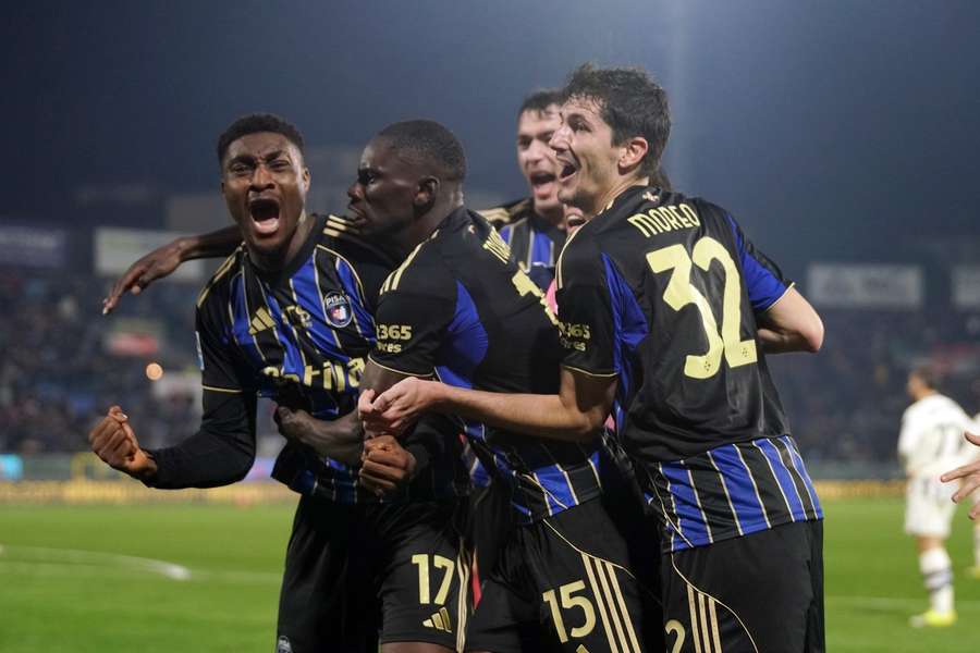 L'esultanza di Durosinmi