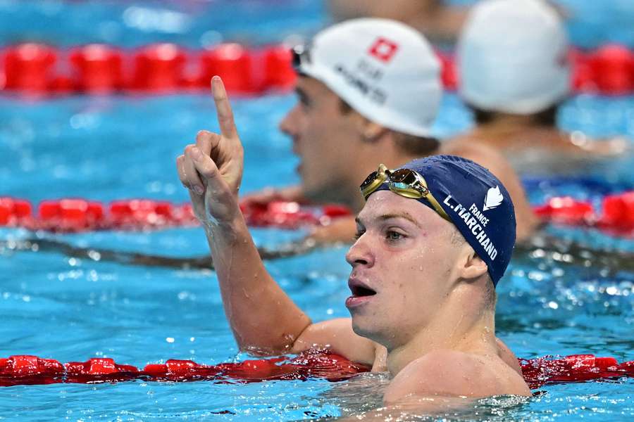 León Marchand já tem duas medalhas nesta edição dos Olímpicos