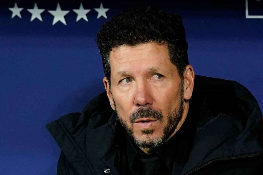 Atletico Madrid coach Diego Simeone