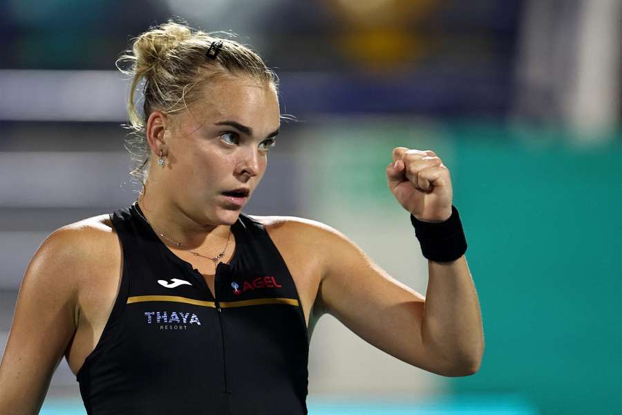 Sára Bejlek postoupila do svého prvního finále v kariéře.