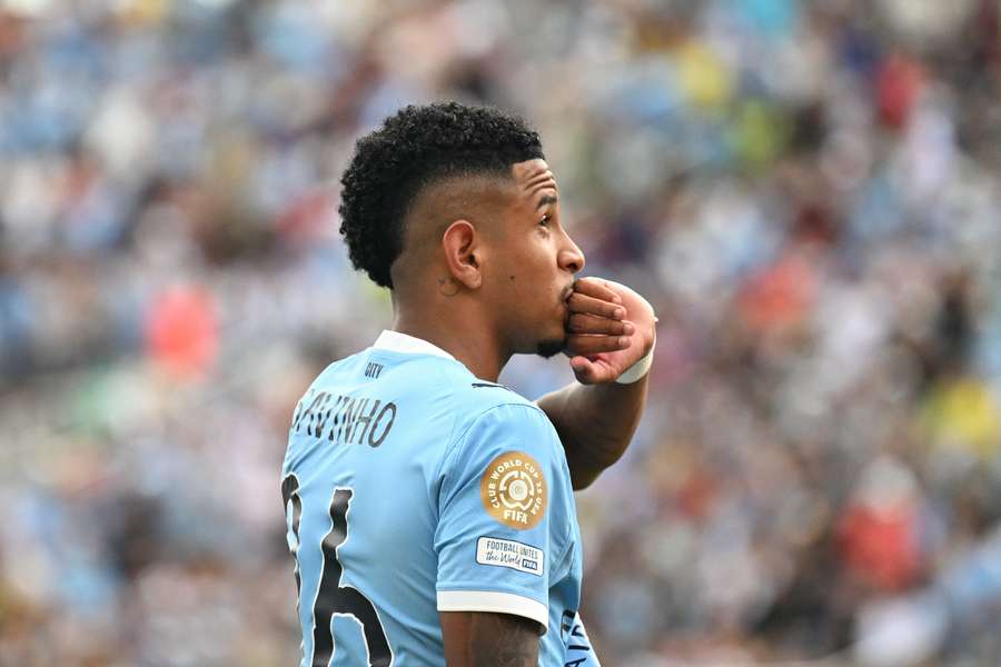 Savinho, jugador del City Savinho, jugador del City