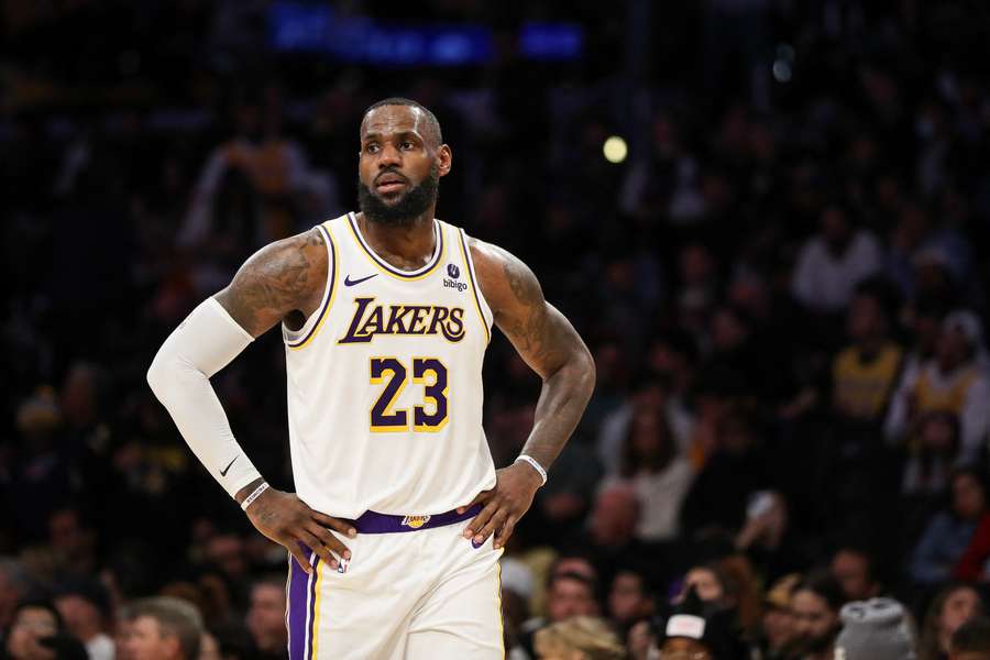 LeBron James starred for the Lakers
