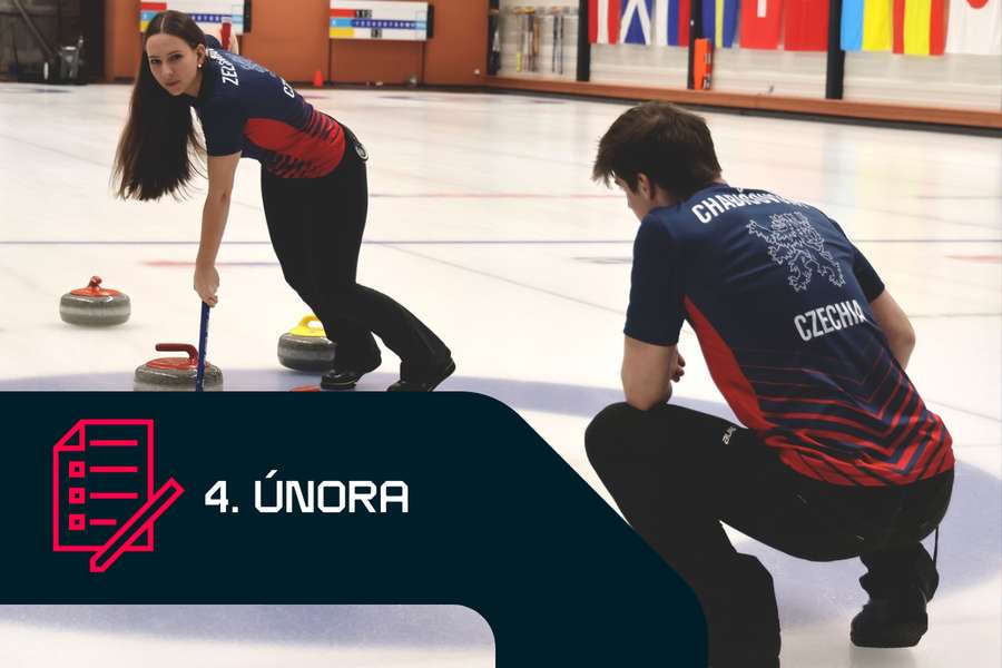 Julie Zelingrová a Vít Chabičovský se na hry dostali teprve před Vánoci z kvalifikace.