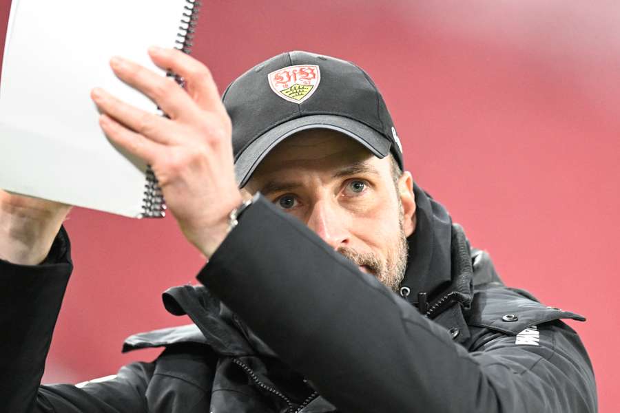 VfB-Trainer Sebastian Hoeneß.