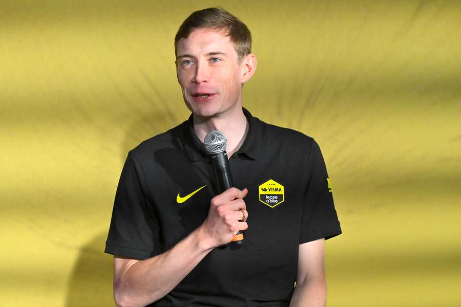 Vingegaard en Espagne le 13 janvier 2026.