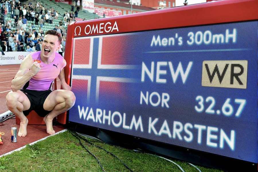 Rekord świata Warholma na 300 m ppł, wygrana tyczkarza Duplantisa w Diamentowej Lidze w Oslo
