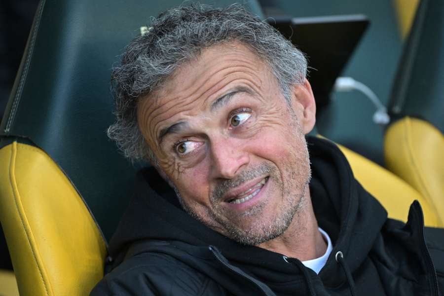 Luis Enrique à La Beaujoire mardi soir.