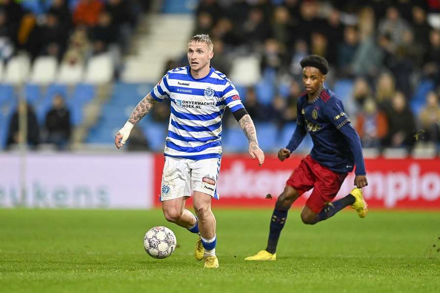 Alexander Büttner zal hopen weer sterk te kunnen optreden voor De Graafschap