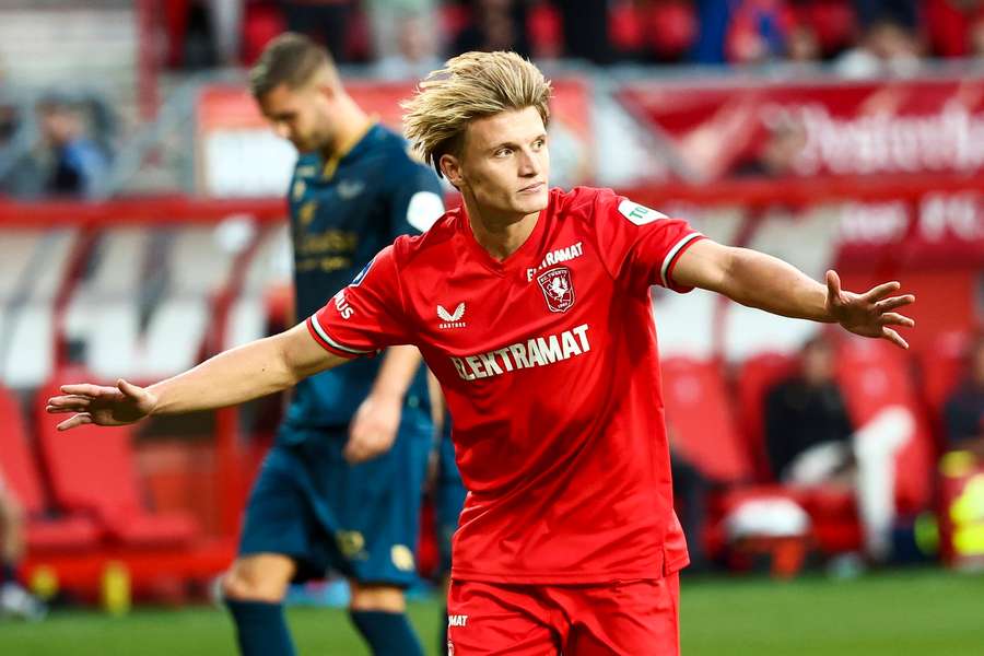 Steijn zette Twente op voorsprong tegen Sparta