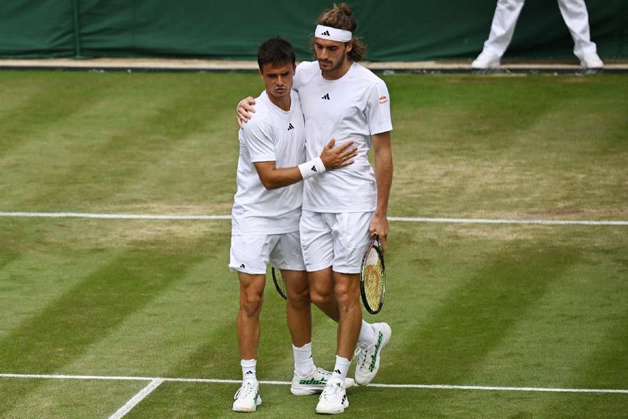 Tsitsipas brothers fell at the first hurdle