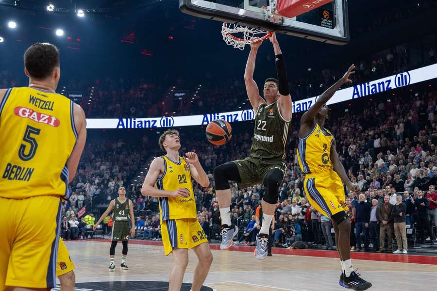 Alba Berlin war gegen die Bayern hoffnungslos unterlegen.