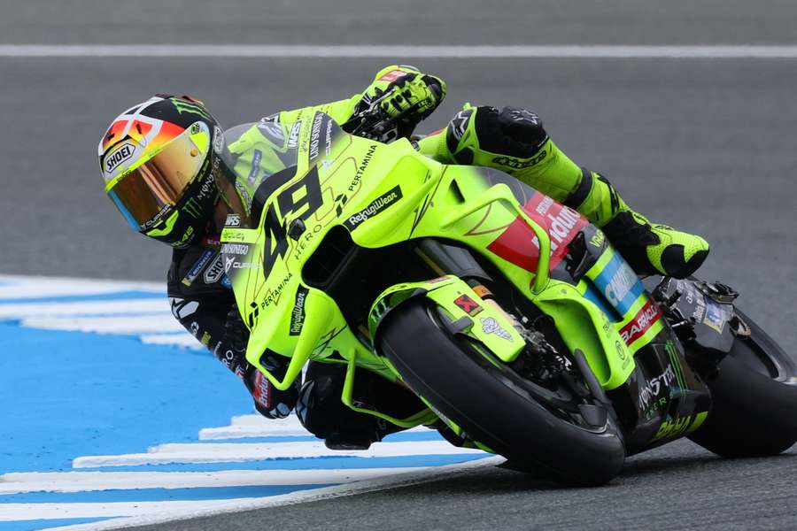 Fabio Di Giannantonio, en Jerez