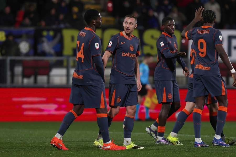 Jucătorii lui Inter