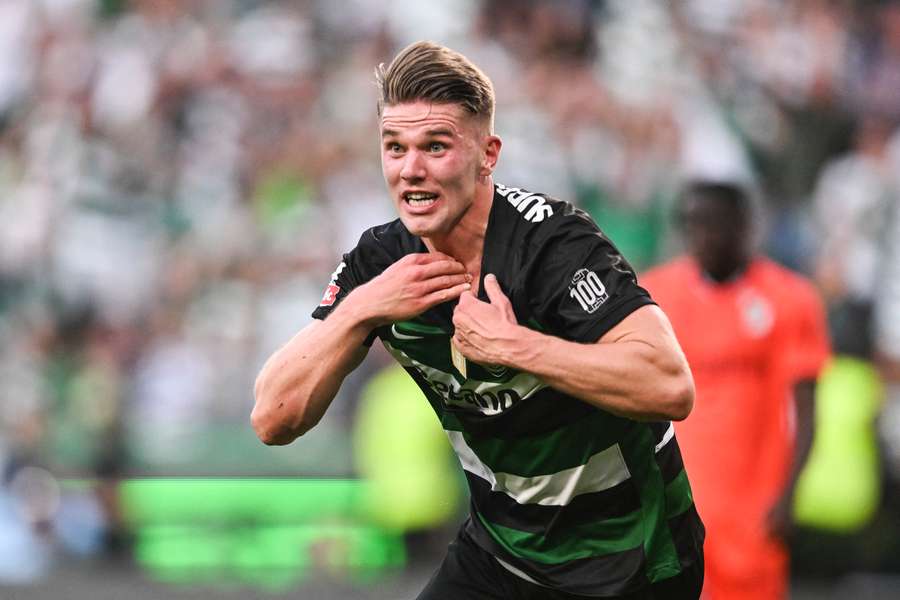 Viktor Gyokeres fechou contrato com o Arsenal até 2030