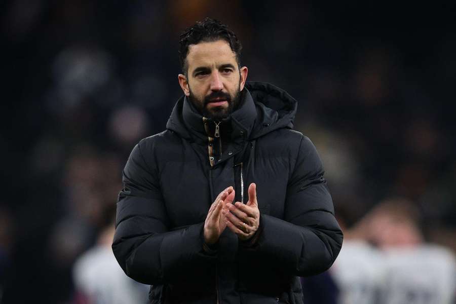 Ruben Amorim, treinador do Manchester United