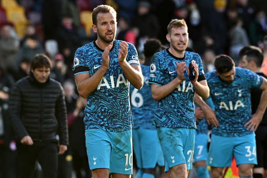 Brentford fans had taunted Kane with chants of "you let your country down" 