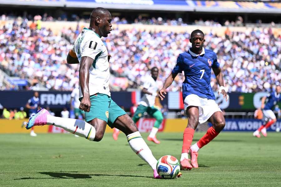Senegal defender and captain Kalidou Koulibaly against France Senegal defender and captain Kalidou Koulibaly against France