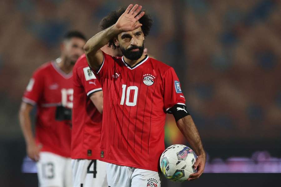 Salah a fost în formă pentru Egipt 