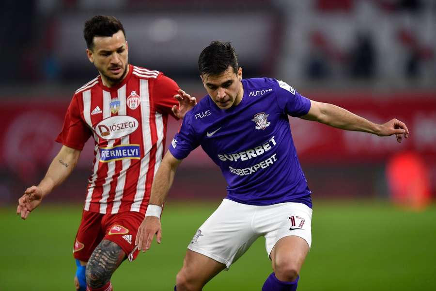 Ștefan Pănoiu vs Cosmin Matei, într-un duel Sepsi - Rapid din 10 aprilie 2023