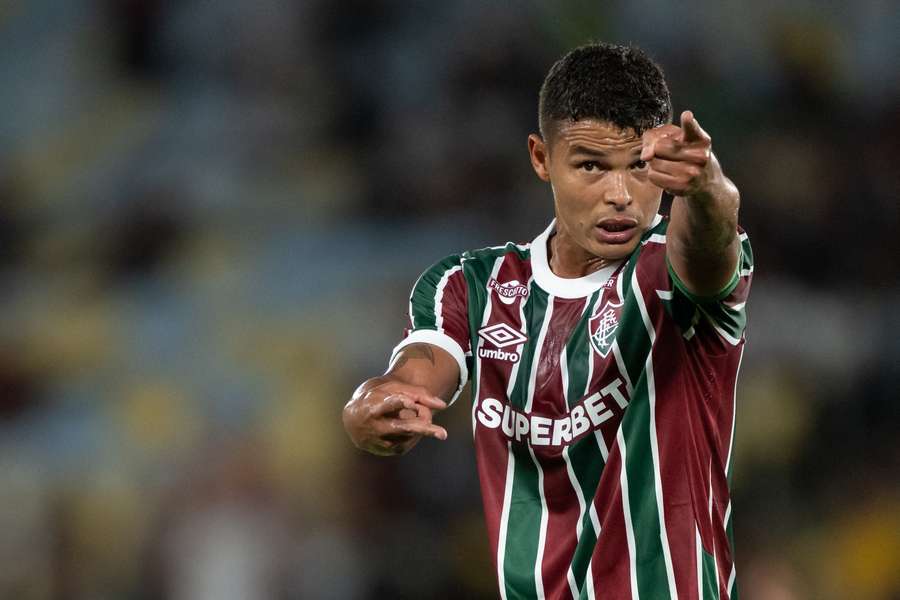 Thiago Silva avec Fluminense.