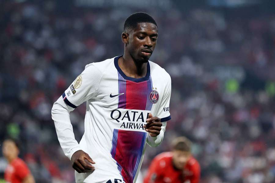 Ousmane Dembélé é uma das estrelas do PSG Ousmane Dembélé é uma das estrelas do PSG