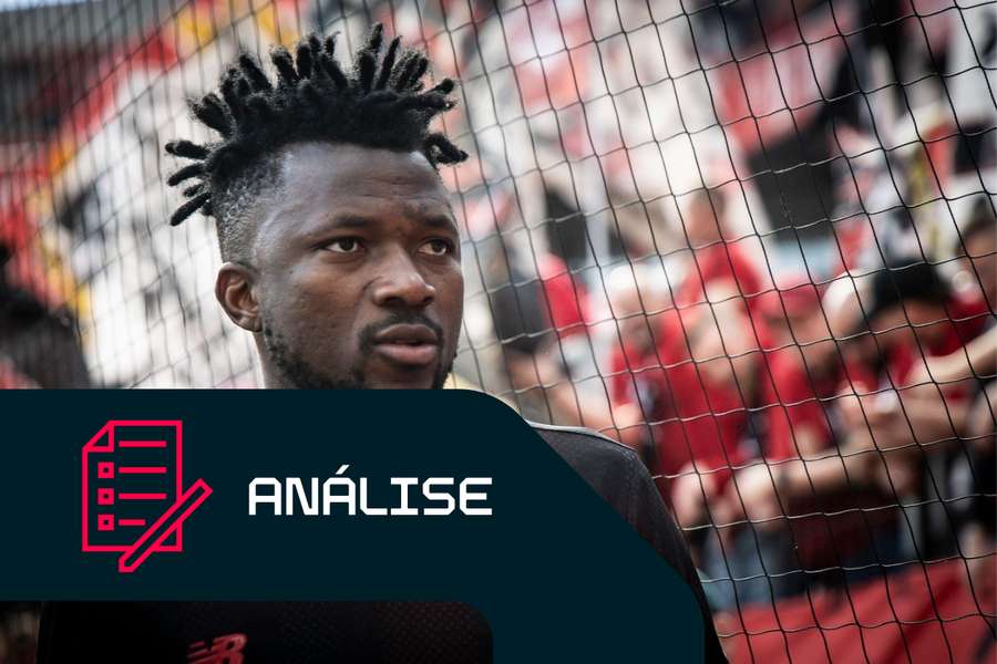 Defesa-central do Bayer Leverkusen Edmond Tapsoba Defesa-central do Bayer Leverkusen Edmond Tapsoba