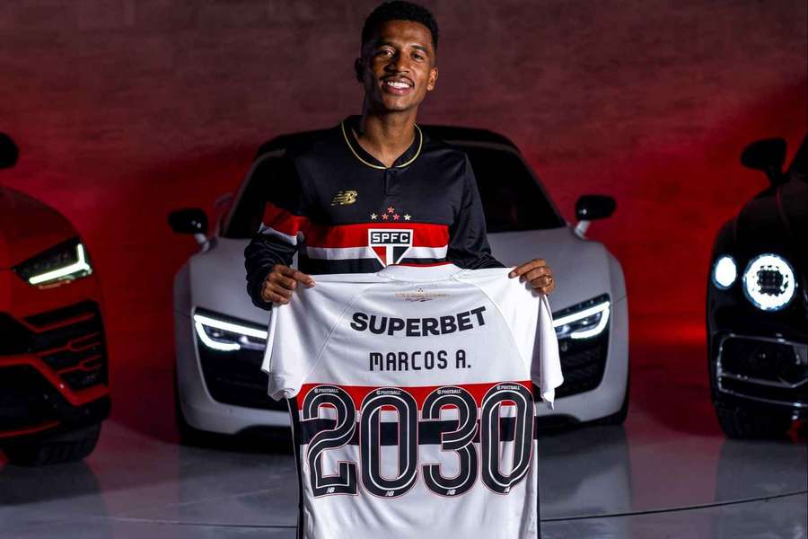Marcos Antônio teve no São Paulo seu primeiro clube profissional no Brasil