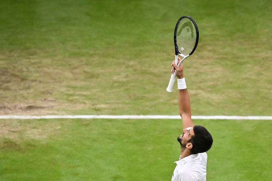 Novak Djokovic steht einmal mehr im Wimbledon-Finale