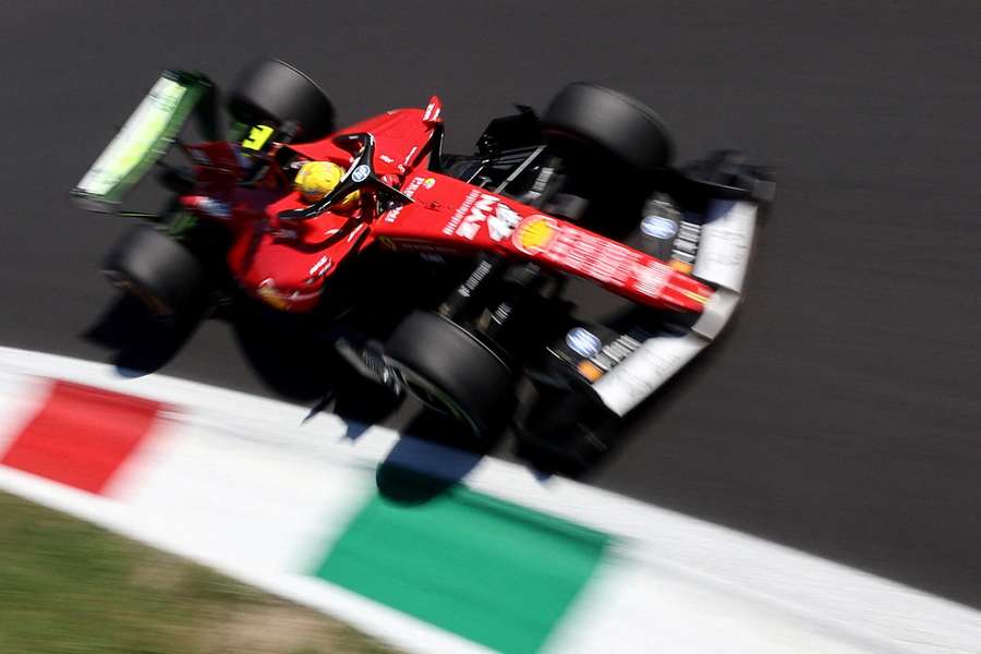 Hamilton, segundo en los Libres 1 en Monza