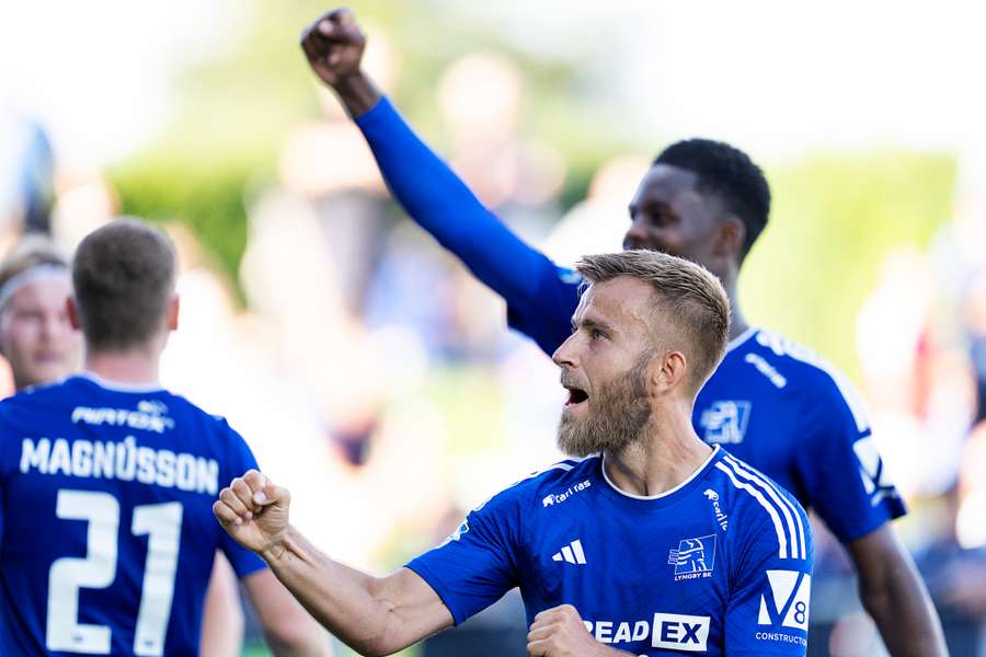 Lyngby BK-angriber Frederik Gytkjær