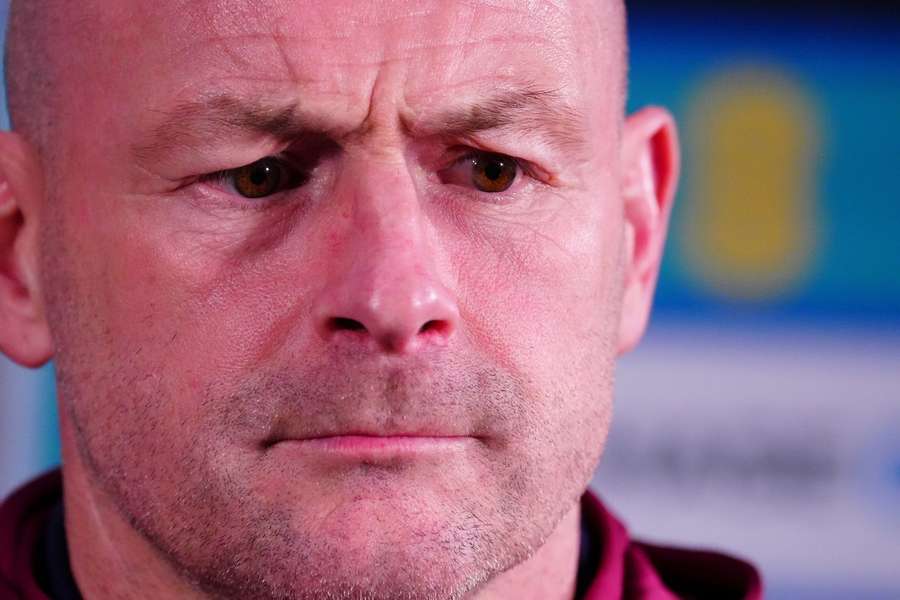 Lee Carsley, manager intérimaire de l'Angleterre, lors de la conférence de presse d'avant-match.