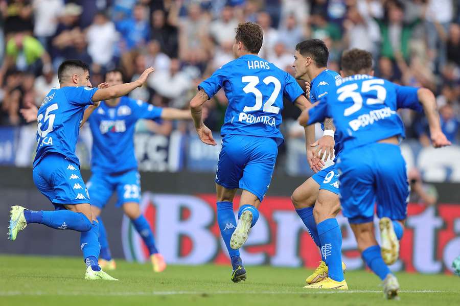 Haas' early goal made the difference for Empoli