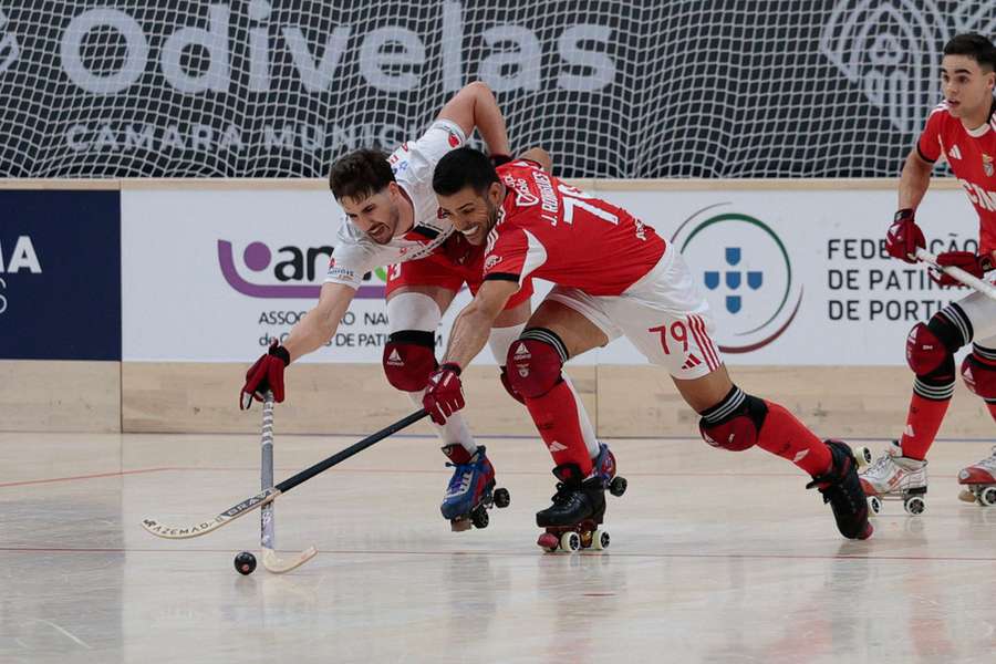 Benfica ultrapassou a Oliveirense