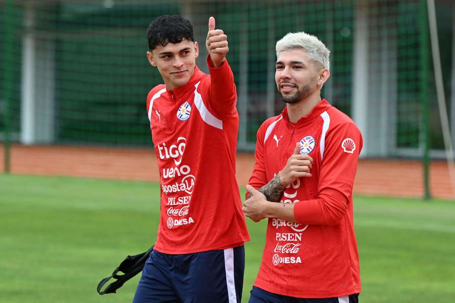 Ramon Sosa con Julio Enciso