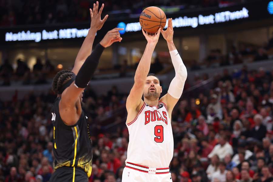 Nikola Vucevic earns his bread and butter with the Chicago Bulls.