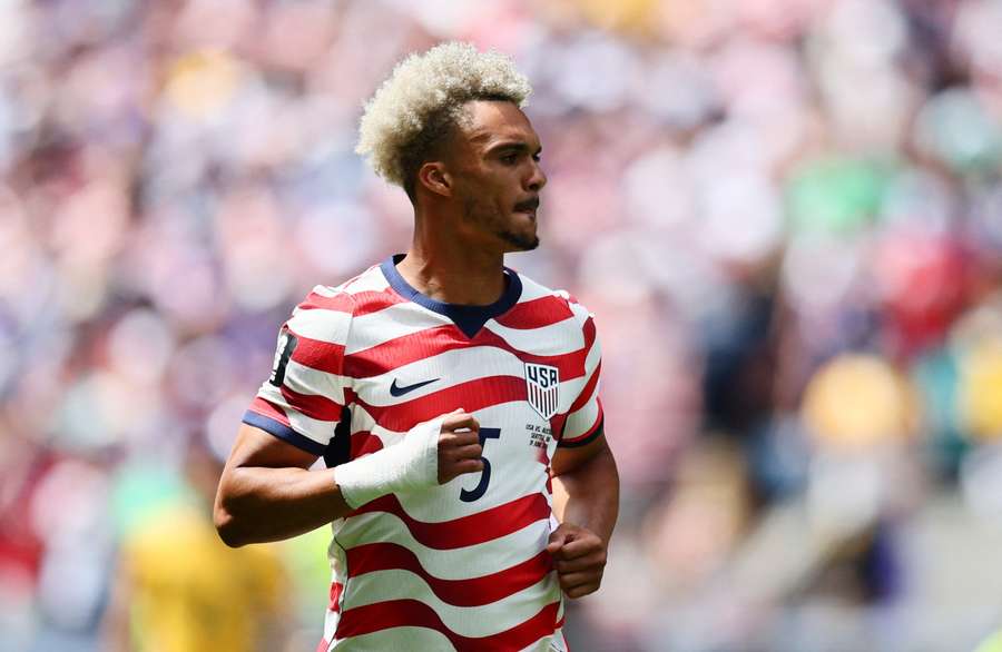 Antonee Robinson of the USA Antonee Robinson of the USA
