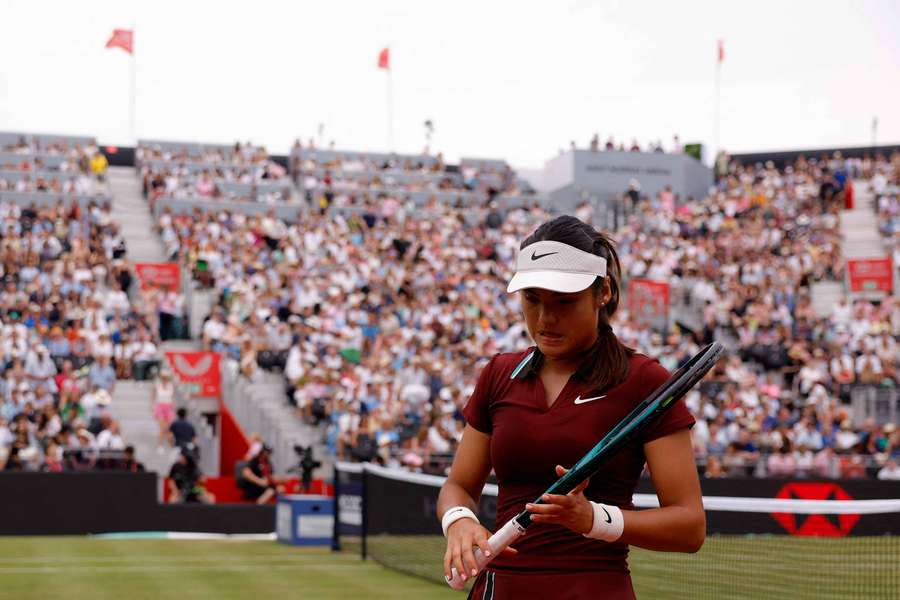 Emma Raducanu at Queen's