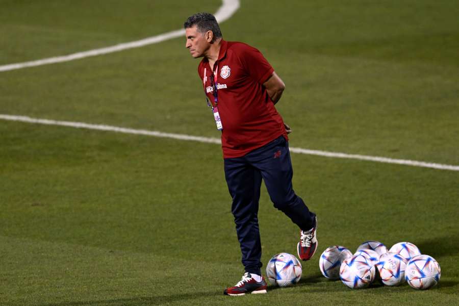 Luis Suarez beim Training mit Costa Rica