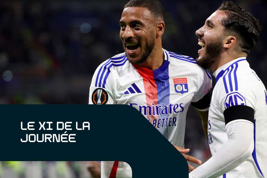 Corentin Tolisso et Rayan Cherki ont obtenu les notes les plus hautes.