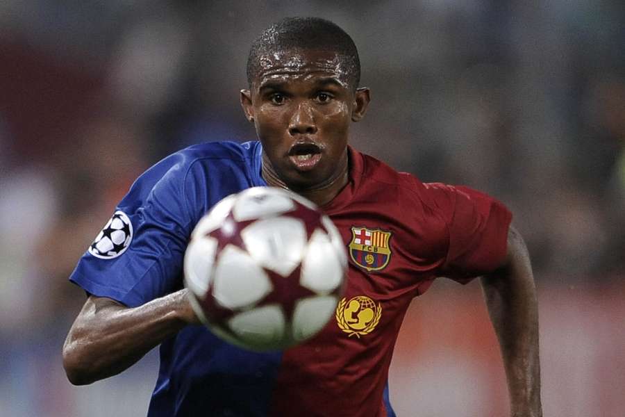 Někdejší hvězda Barcelony Samuel Eto'o.