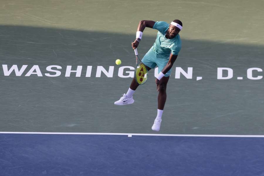 Frances Tiafoe is onderdeel van team USA Frances Tiafoe is onderdeel van team USA