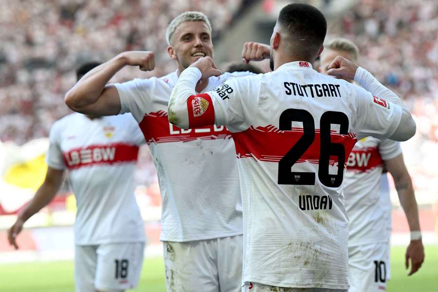 Lo Stoccarda festeggia la vittoria