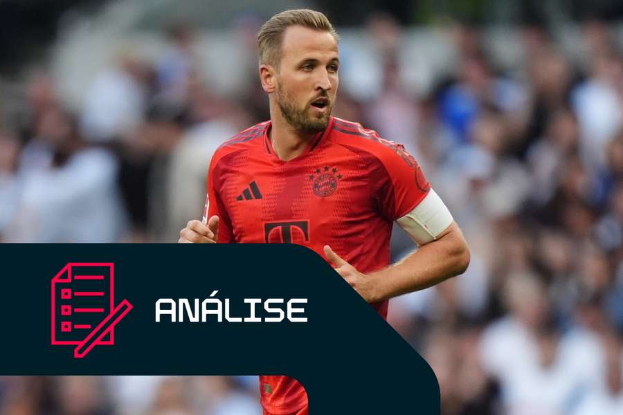 Harry Kane rasgou uma fibra muscular no jogo contra o Dortmund.